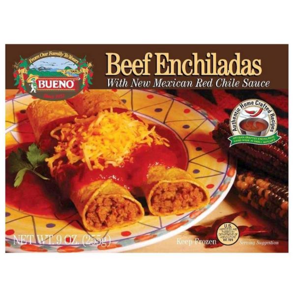 BUENO: Red Chile Beef Enchiladas, 9 oz