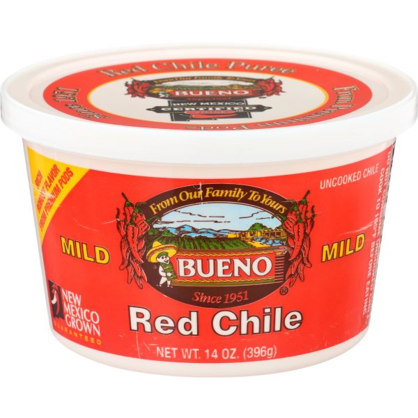 BUENO: Red Chile Mild Puree, 14 oz