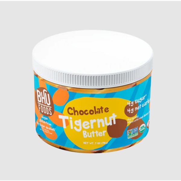 BHU FOODS: Tigernut Butter Chocolate, 7 oz