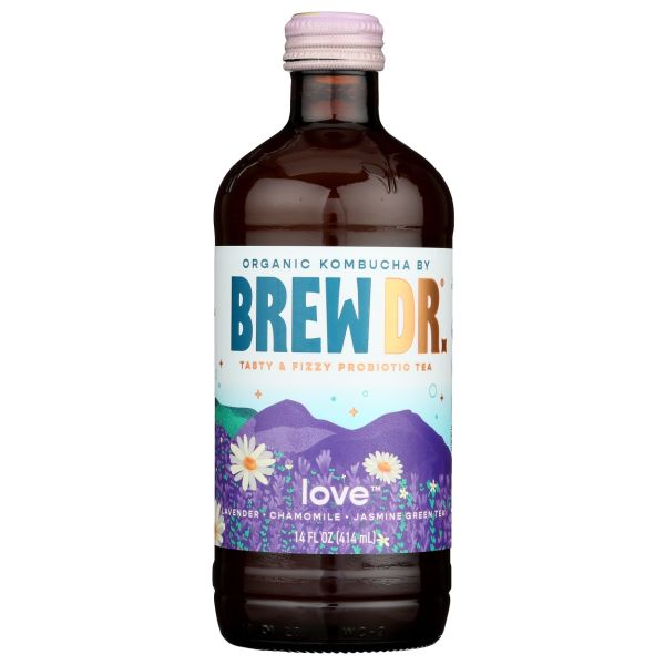 BREW DR KOMBUCHA: Love Kombucha, 14 fl oz