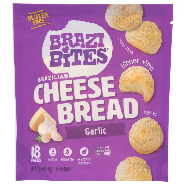 BRAZI BITES: Garlic Brazilian Cheese Bread, 11.5 oz