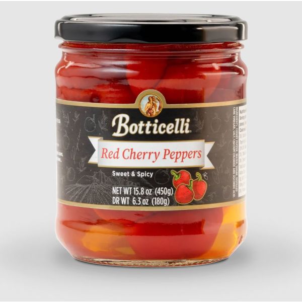 BOTTICELLI FOODS LLC: Sweet and Hot Cherry Peppers, 15.8 oz