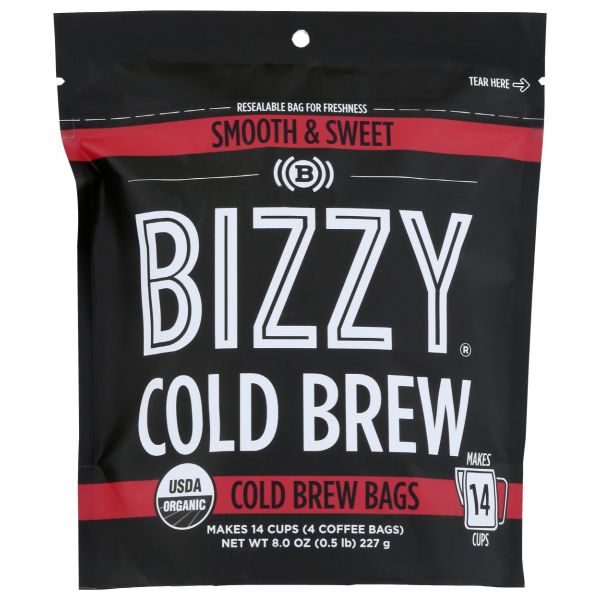 BIZZY COFFEE: Smooth and Sweet Coffee, 8 oz