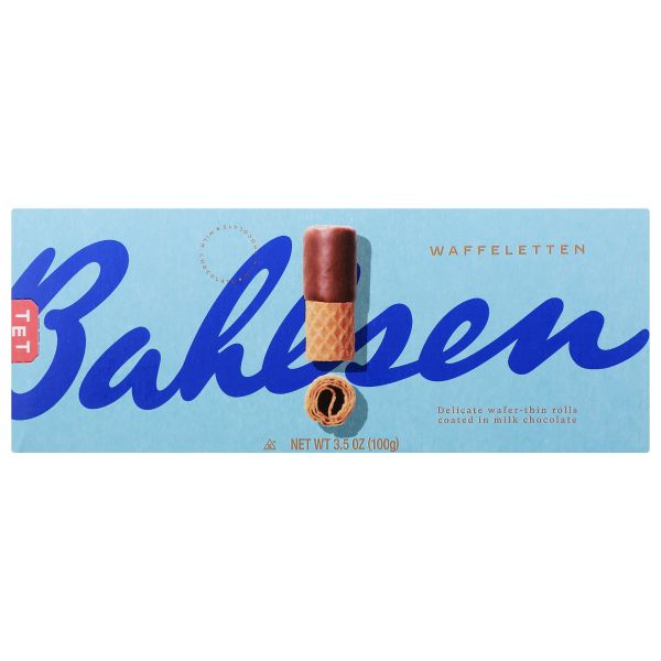BAHLSEN: Waffleton Milk Chocolate Roll, 3.5 oz
