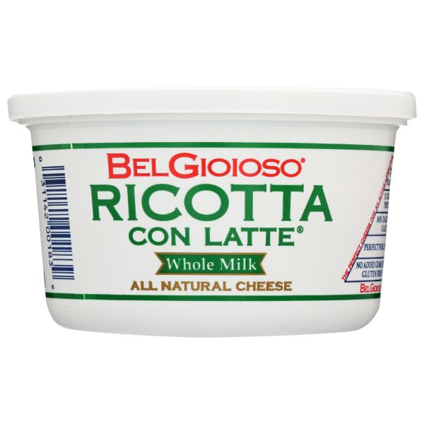 BELGIOIOSO: Ricotta Con Latte Cheese, 16 oz