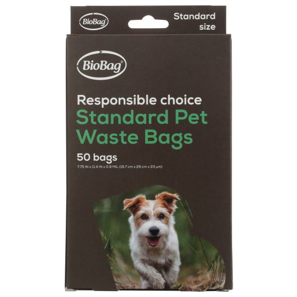 BIOBAG: Standard Pet Waste Bags, 50 pc