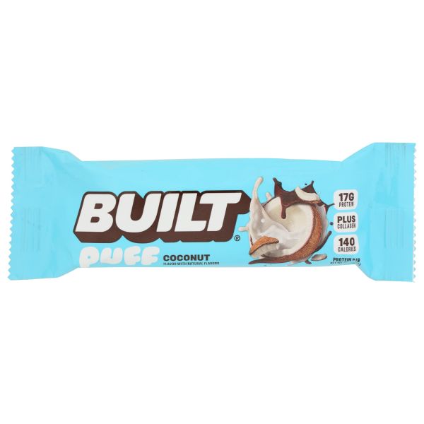 BUILT BAR: Coconut Puff Bar, 1.41 oz