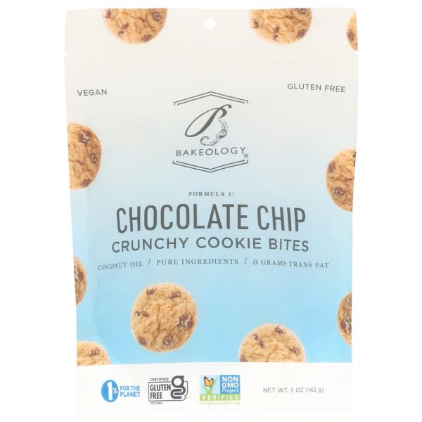 BAKEOLOGY: Chocolate Chip Cookie Bites, 5 oz