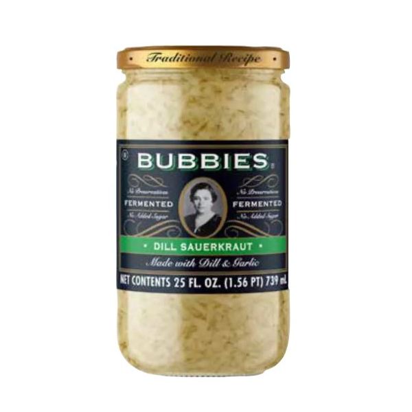 BUBBIES: Dill Sauerkraut, 25 fo