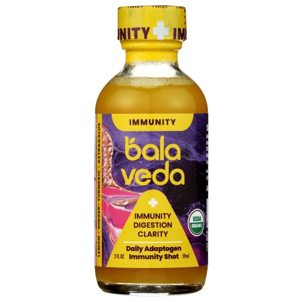 BALAVEDA: Lemon Ginger Immunity Shot, 2 fo
