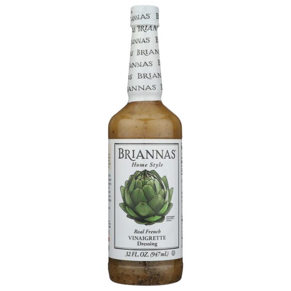 BRIANNAS: Real French Vinaigrette, 32 oz
