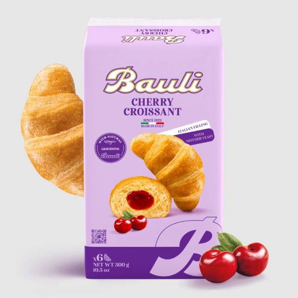 BAULI: Cherry Croissant, 10.5 oz