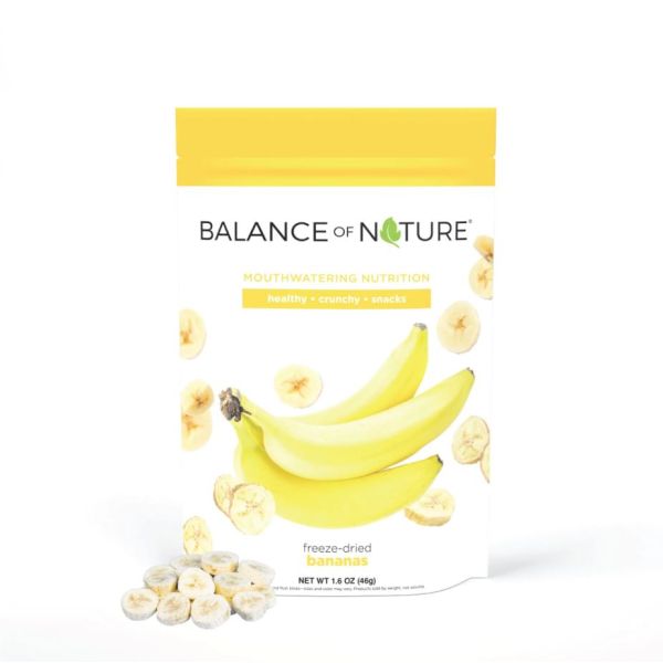 BALANCE OF NATURE: Freeze Dried Banana, 1.6 oz