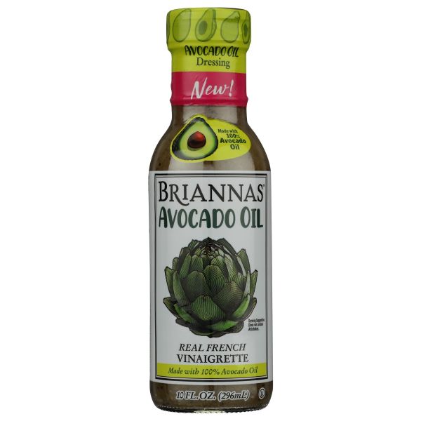 BRIANNAS: Avocado Oil Real French Vinaigrette, 10 fo
