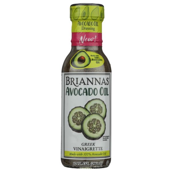 BRIANNAS: Avocado Oil Greek Vinaigrette, 10 fo