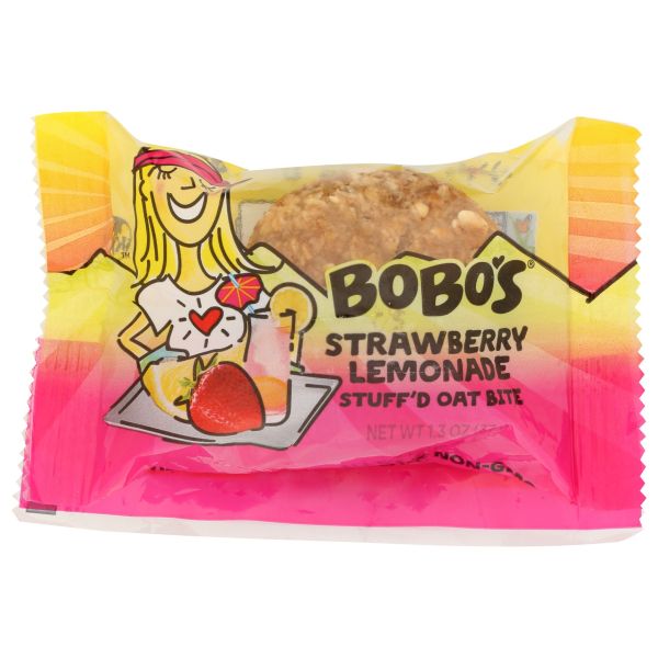 BOBOS OAT BARS: Strawberry Lemonade Oat Bites, 13 oz