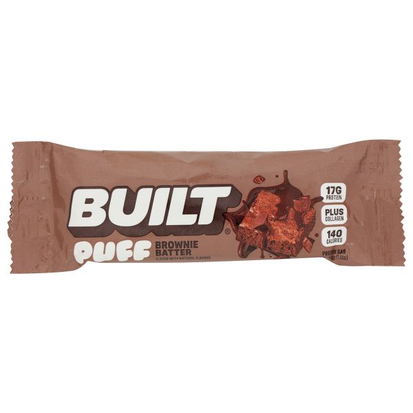 BUILT BAR: Puff Brownie Batter Protein Bar, 1.41 oz
