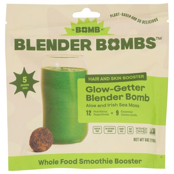 THE BOMB CO: Glow Getter Blender Bombs, 5 oz