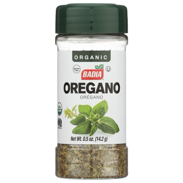 BADIA: Organic Oregano Leaves, 0.5 oz