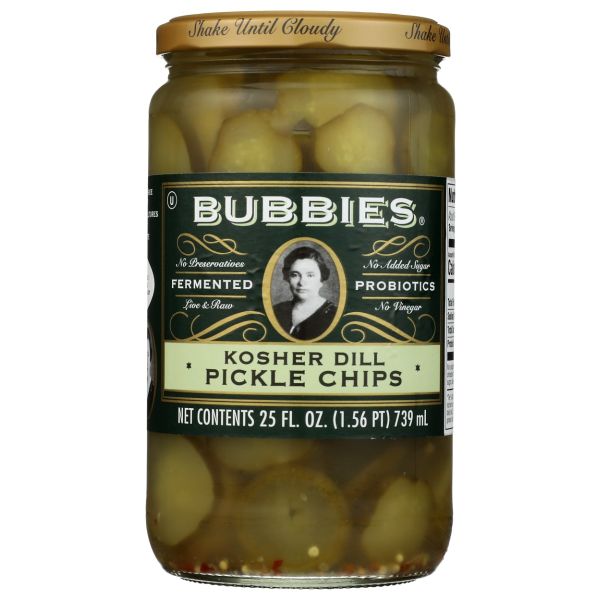 BUBBIES: Kosher Dill Pickles, 25 fo
