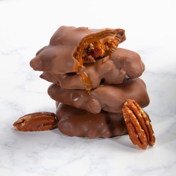 BAZZINI EB: Milk Chocolate Caramel Pecan Cluster, 10 lb