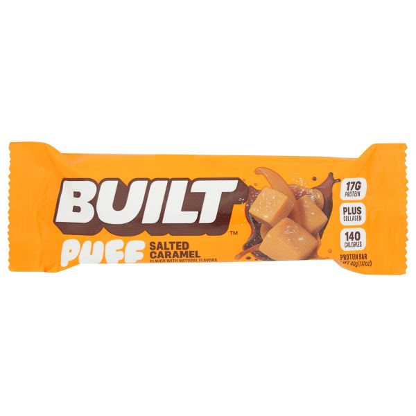 BUILT BAR: Salted Caramel Puff Bar, 1.41 oz