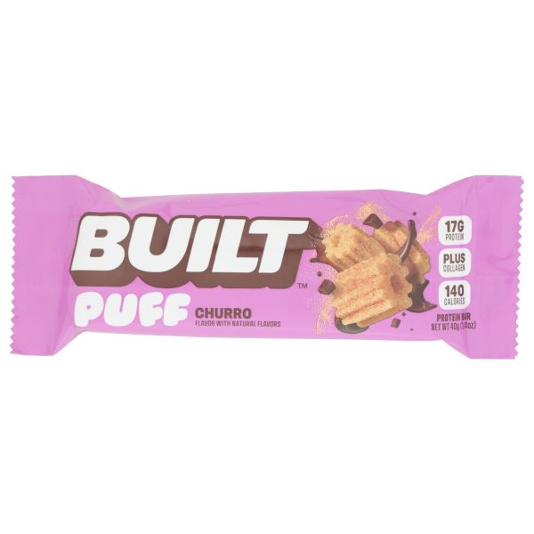 BUILT BAR: Churro Puff, 1.41 oz