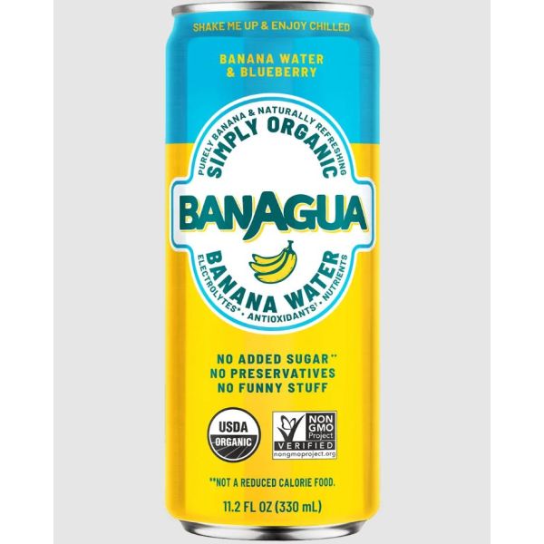 BANAGUA: Banana Water and Blueberry, 11.2 fo