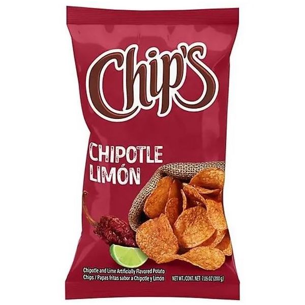 BARCEL: Chipotle Limon Chips, 7.05 oz