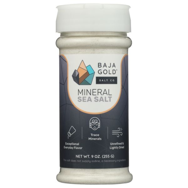 BAJA GOLD: Mineral Sea Salt Shakers, 9 oz