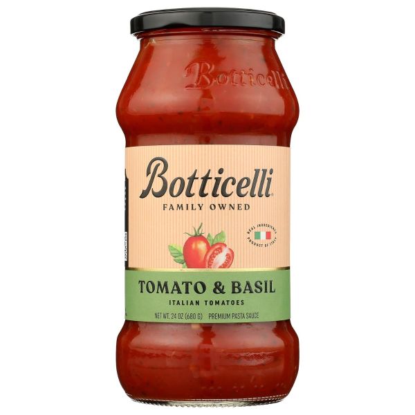 BOTTICELLI: Tomato and Basil Pasta Sauce, 24 oz