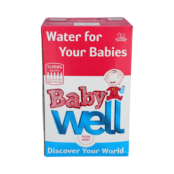 BABY WELL: Water Low Mineral Bib, 169 fo