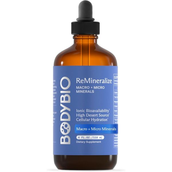 BODYBIO: Remineralize Supplement, 4 fo