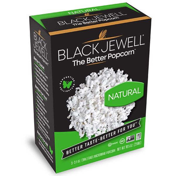 BLACK JEWELL: Natural Popcorn, 21 oz