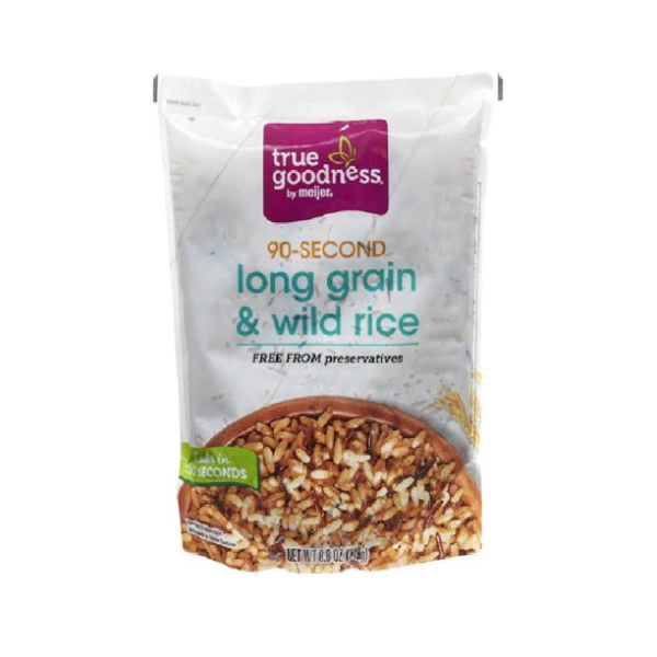 TRUE GOODNESS: Entree Rice Lng Grn Wild, 8.8 oz