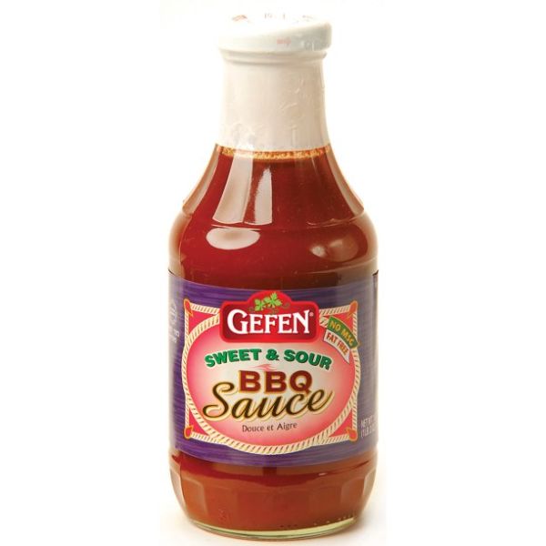 GEFEN: Sauce Bbq Swt N Sour, 18 oz