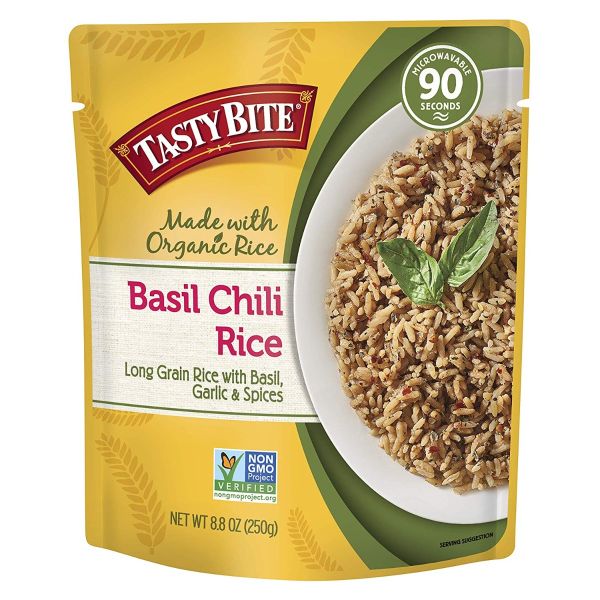TASTY BITE: Basil Chili Rice, 8.8 oz