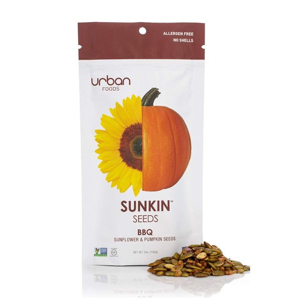 URBAN FOODS: BBQ Sunflower & Pumpkin Seeds, 5 oz