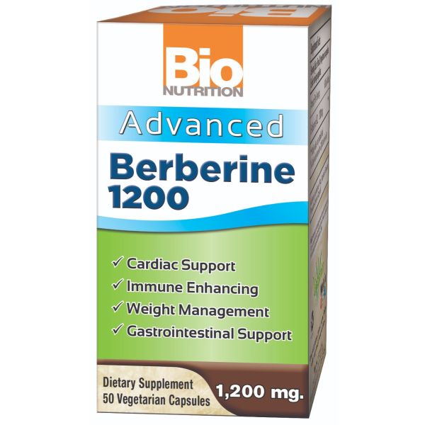 BIO NUTRITION: Advanced Berberine 1200, 50 vc