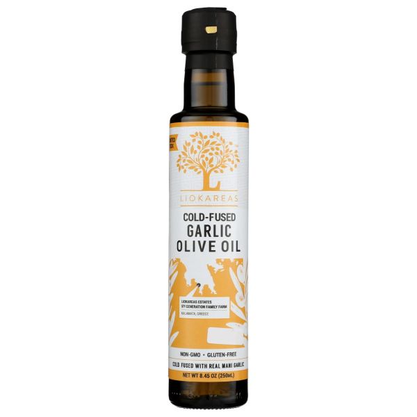 LIOKAREAS: Cold Fused Garlic Olive Oil, 250 ml