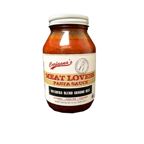 CARFAGNAS: Butchers Blend Pasta Sauce, 32 oz