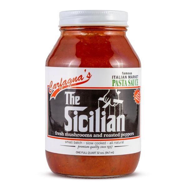 CARFAGNAS: The Sicilian Pasta Sauce, 32 oz