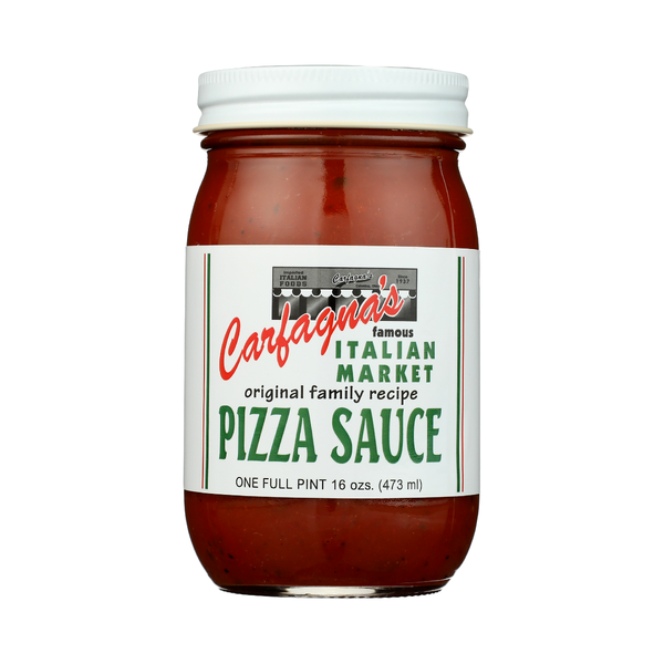 CARFAGNAS: Pizza Sauce, 16 oz