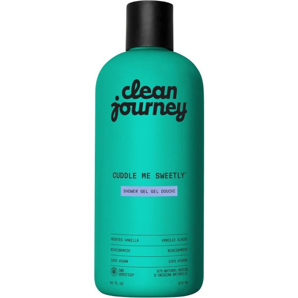 CLEANJOURNEY: Frosted Vanilla Body Wash, 16 fo