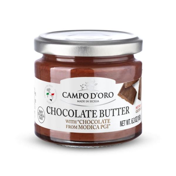CAMPO DORO: Chocolate Butter, 6.3 oz