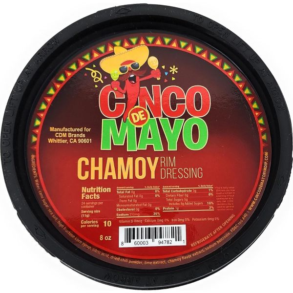 CINCO DE MAYO: Chamoy Cocktail Rim Dressing, 8 oz