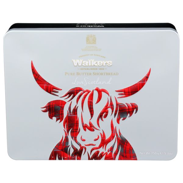 WALKERS: Scottish Cow Icon Tin, 5.3 oz