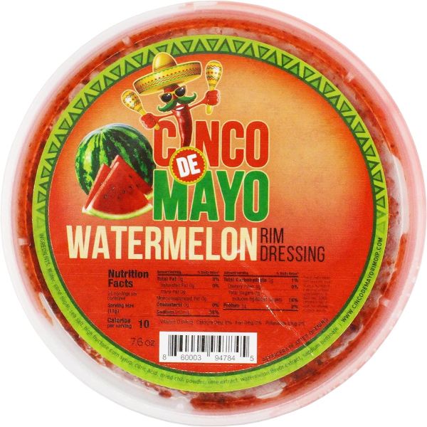 CINCO DE MAYO: Watermelon Cocktail Rim Dressing, 8 oz