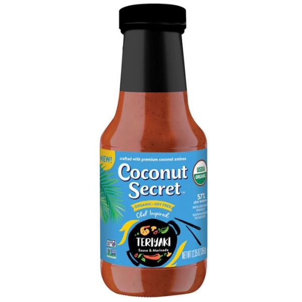 COCONUT SECRET: Teriyaki Asian Sauce, 12.3 fo
