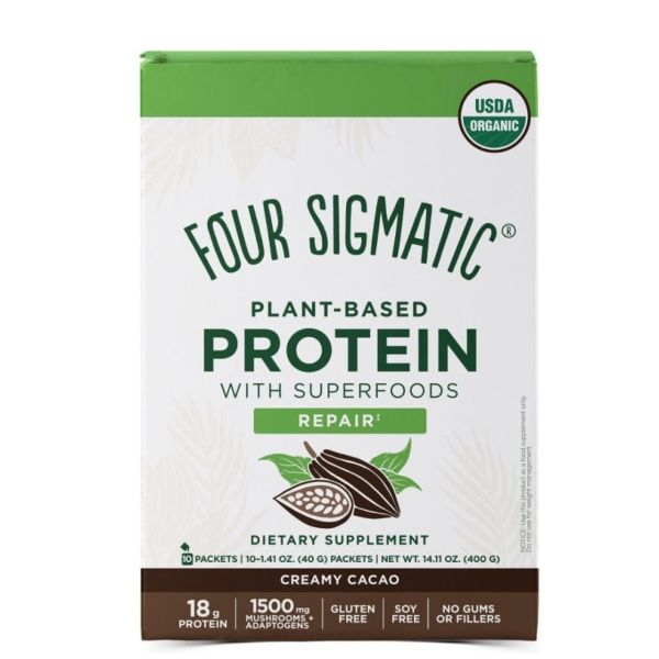 FOUR SIGMATIC: Protein Powder Cacao, 14.1 oz